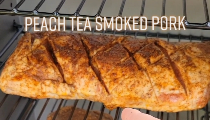 Peach Tea Pork