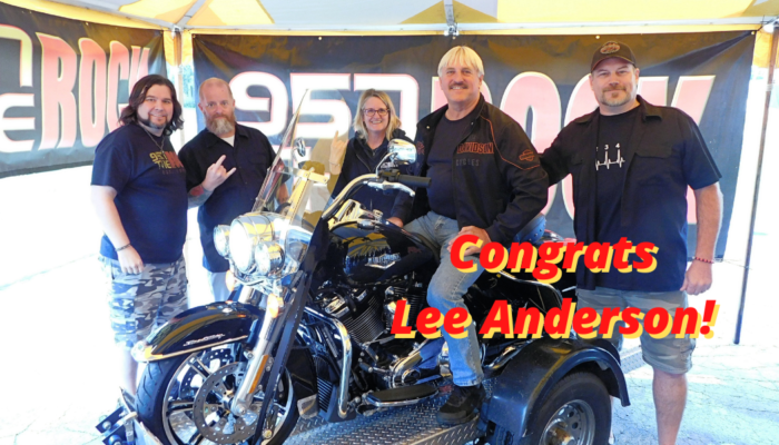 Congrats Lee Anderson!