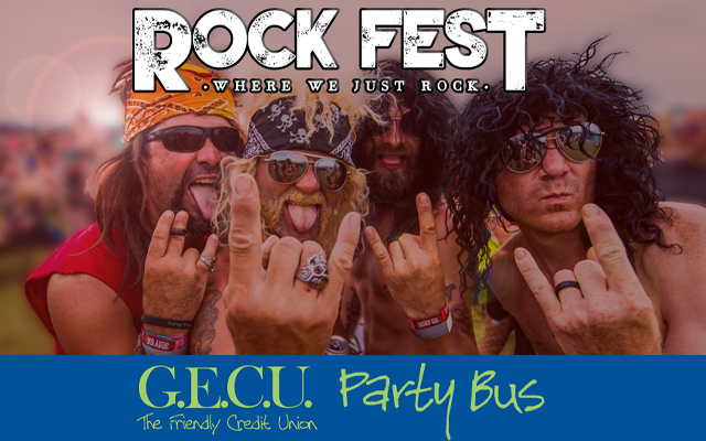 GECU RockFest Busses
