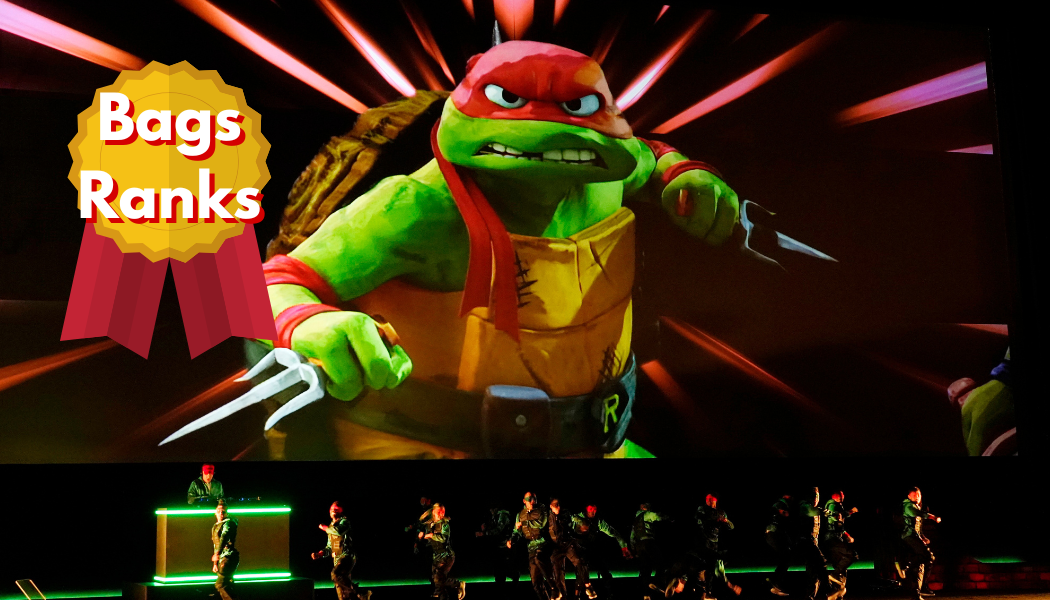 Teenage Mutant Ninja Turtle Movies Bags Ranks 957 THE ROCK